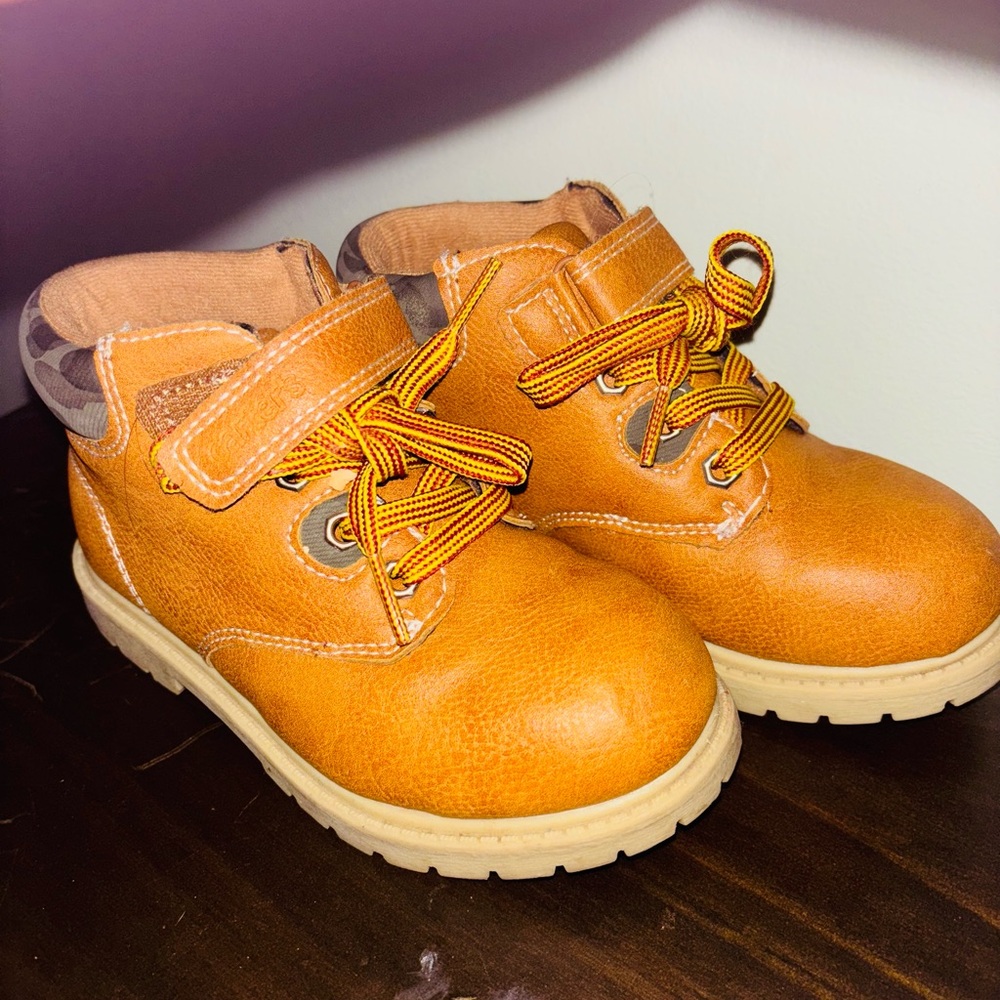 Kids Tan Boots